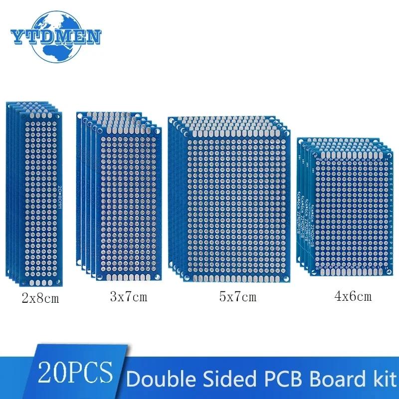 PCB  Ÿ ŰƮ, Ķ   ȸ , DIY ŰƮ, 2x8, 3x7, 4x6, 5x7cm, Ʈ 20 